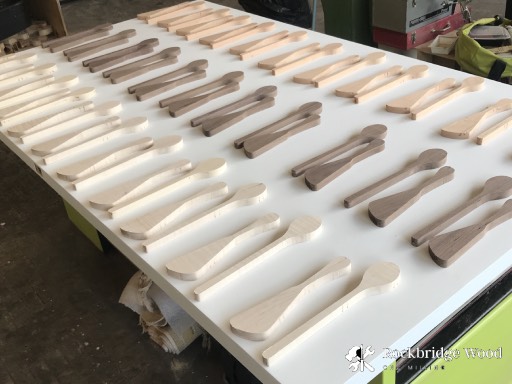 Digitally Milled Wood Cutlery : Rockbridge Wood