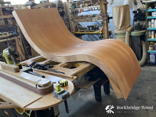 Bending Wood with CNC Forms in Rockbridge County Va